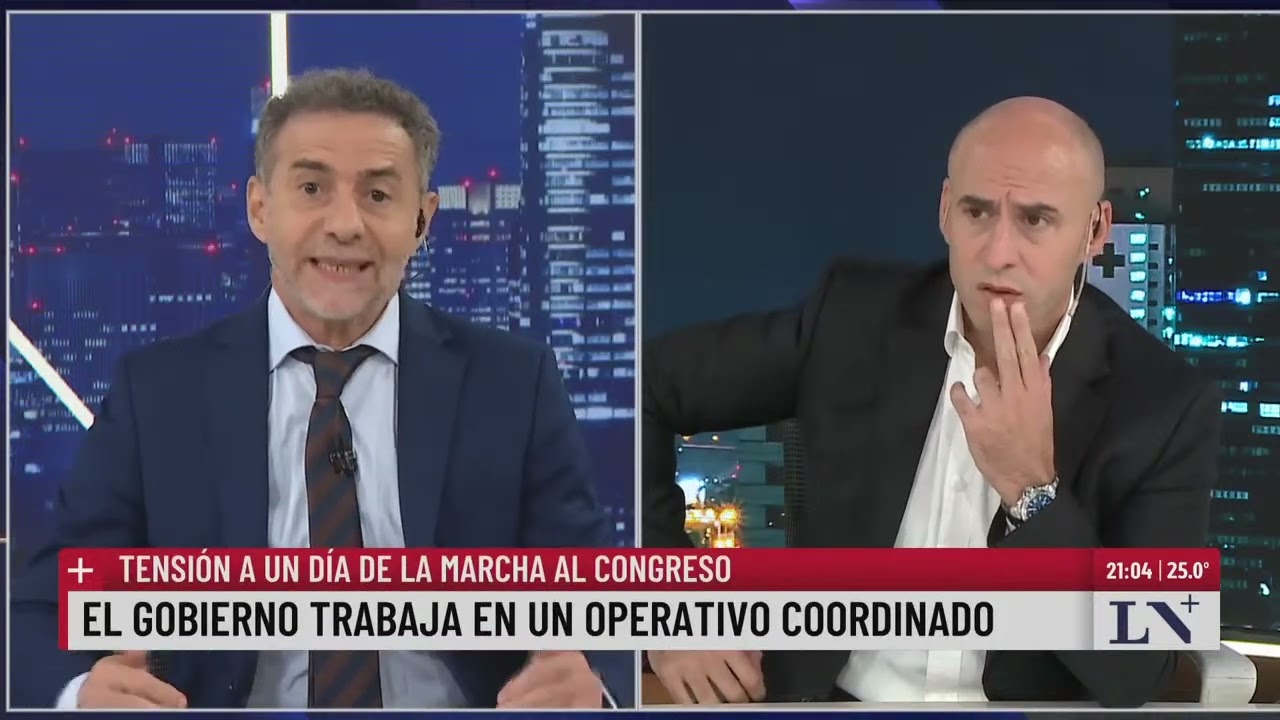 Marcha en el Congreso: Reforzarán los controles para el ingreso a CABA. El pase de Trebucq y Majul.