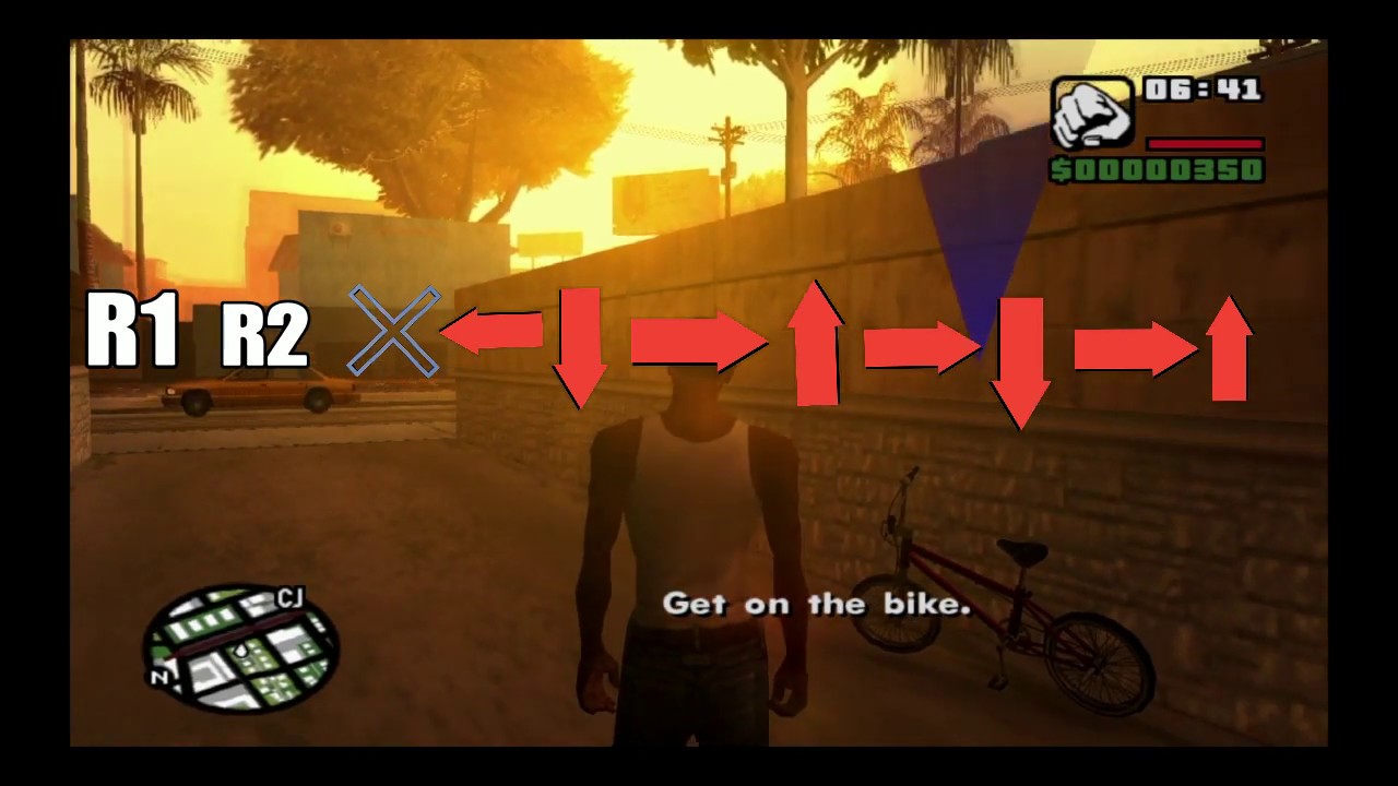 GTA SanAndreas Money Full Health and  Armor Cheats for PS2