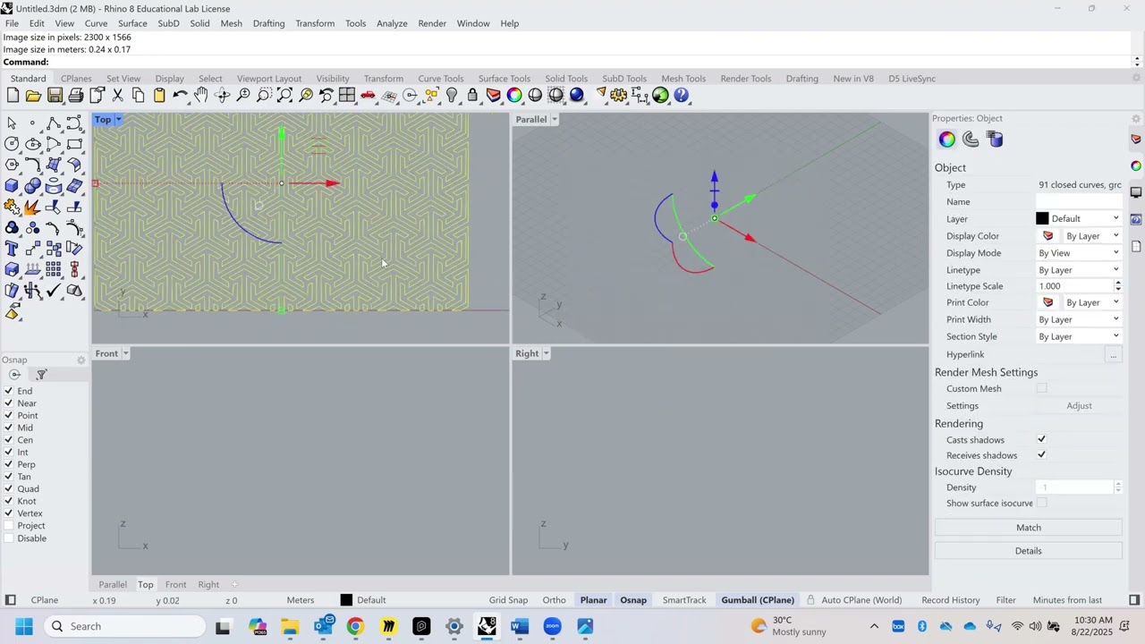 Rhino Image to Vector: Vectorize Plug-In