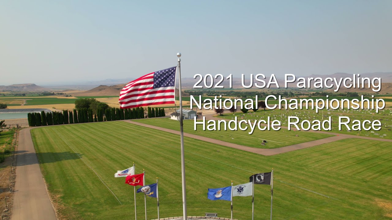 2021 US Paralympic Cycling National Championship Handcycle Road Race | Cinematic Drone Montage