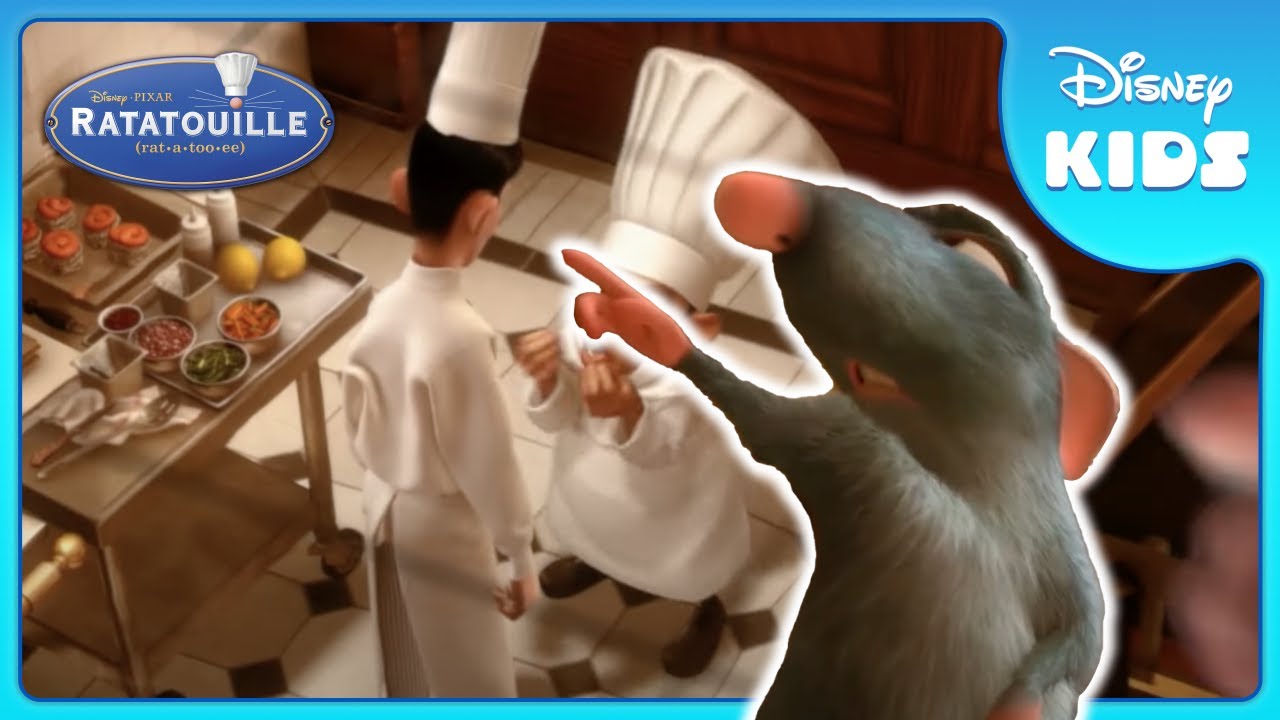 Can Remy Handle the Chef's Special Order? 🍽️ | Ratatouille | Disney Kids