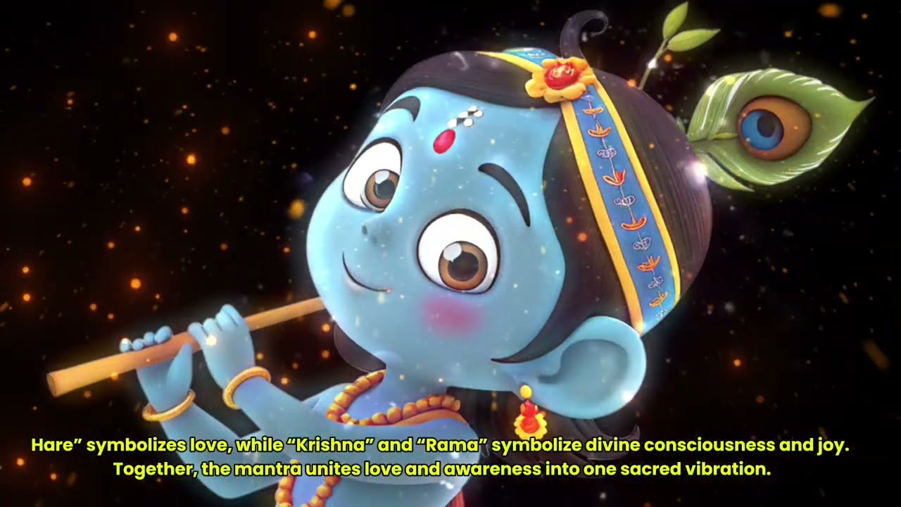 Hare Krishna Hare Rama Mahamantra ✨ Attracts Peace, Love & Divine Grace & Spiritual Awakening