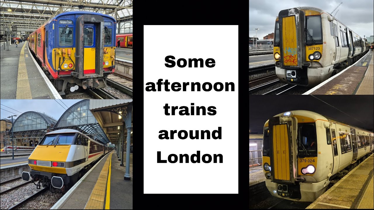 Some Afternoon Trains Around London! - November 24th 2025
