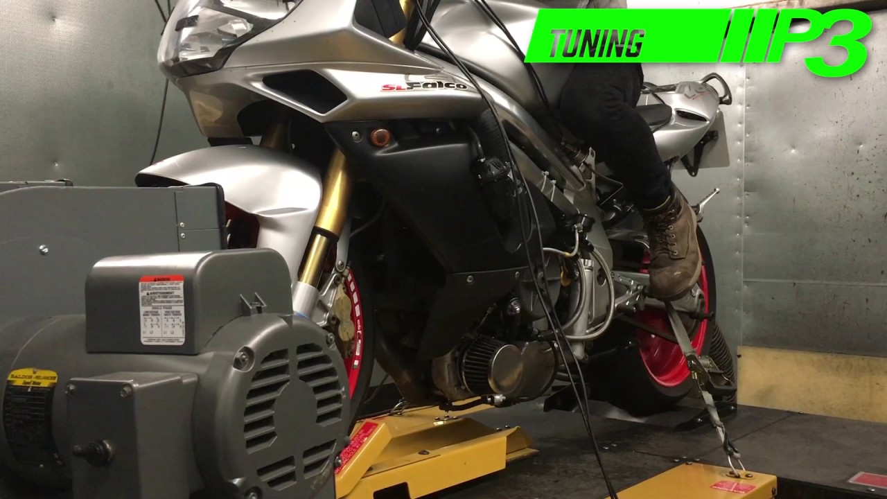 Aprilia Falco Turbo Power Commander custom setup P3 Tuning