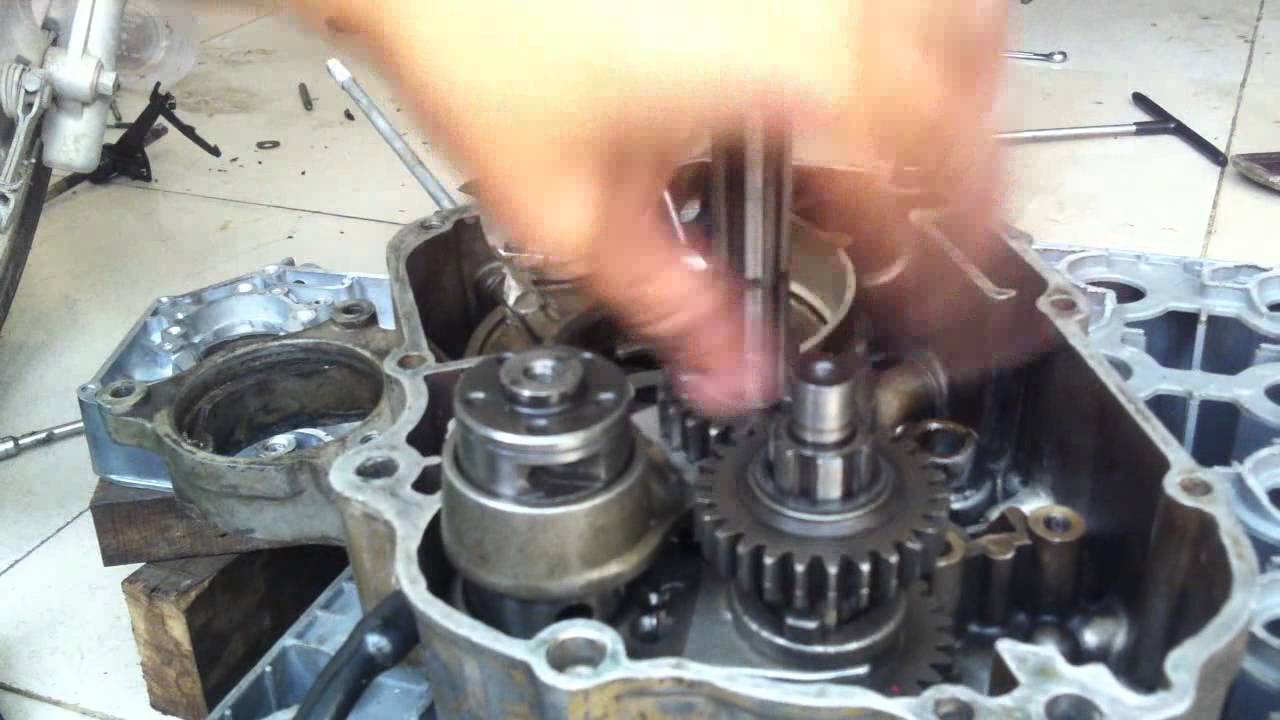 Ráp bộ số honda wave dream future