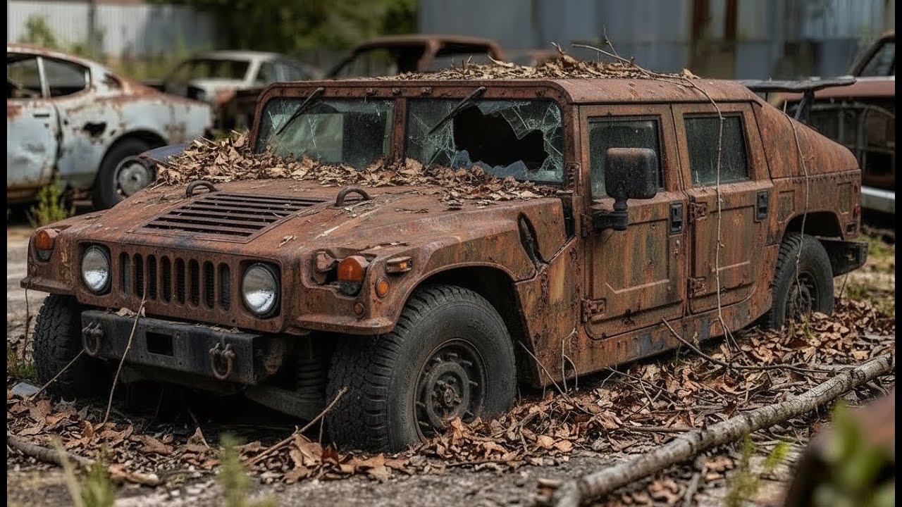ASMR Car Restoration! Full Restoration of 2006 Hammer H1 Alpha