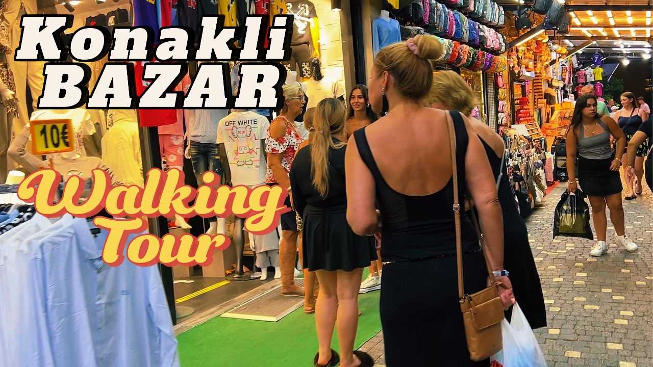 Spacer po bazarze w Konaklı 🇹🇷