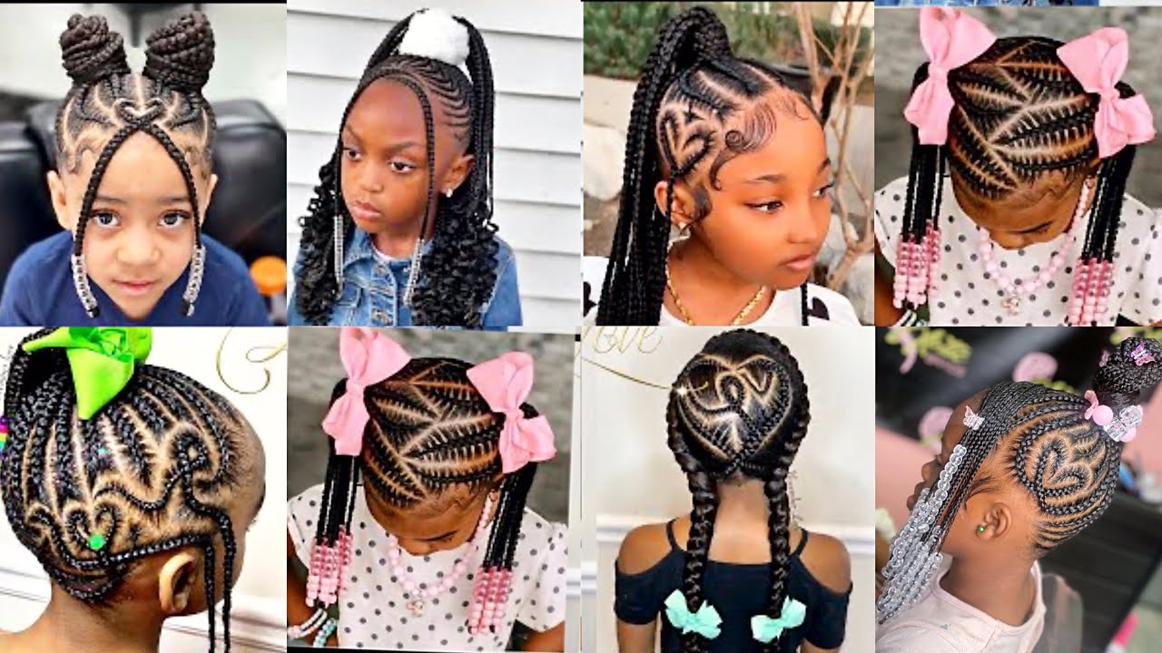 Cute And Fun Braids For Kids | The Hottest Trends Of 2023 | Hairstyles For Kids/Girls