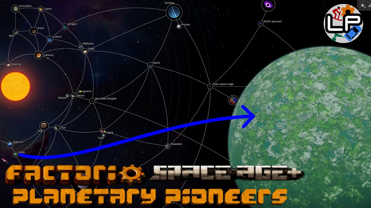 Factorio Multiplayer: Planetary Pioneers - Space Age - E38 - 09/03/26 - Laurence Streams