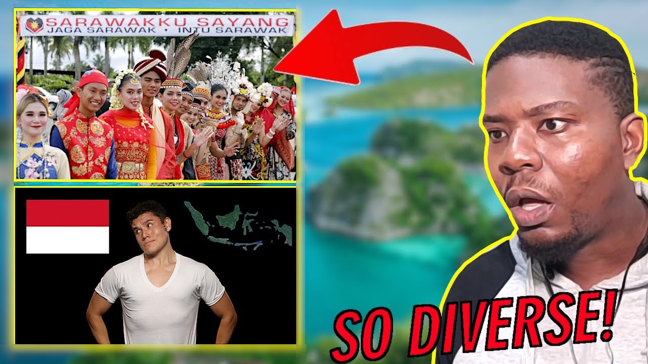 Foreigner Reacts to Geography Now! Indonesia...DIVERSE CULTURE!