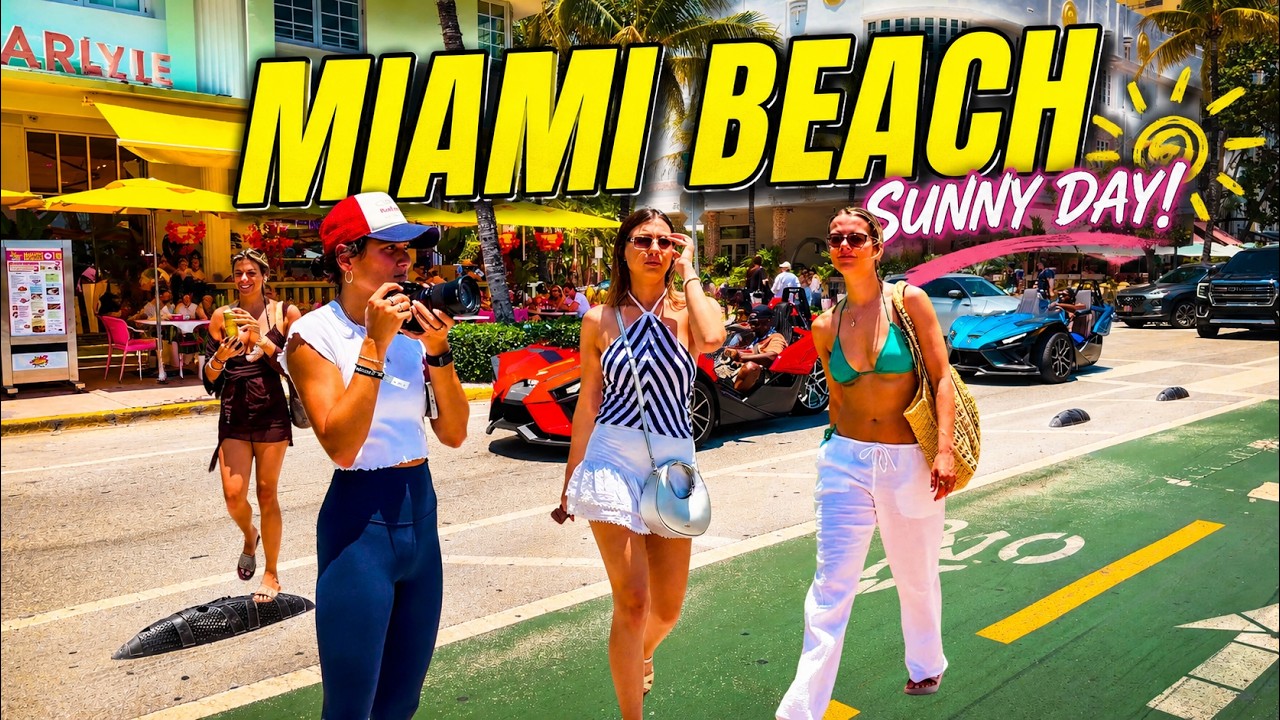 This Is Miami Beach on a Sunny Day 🌴