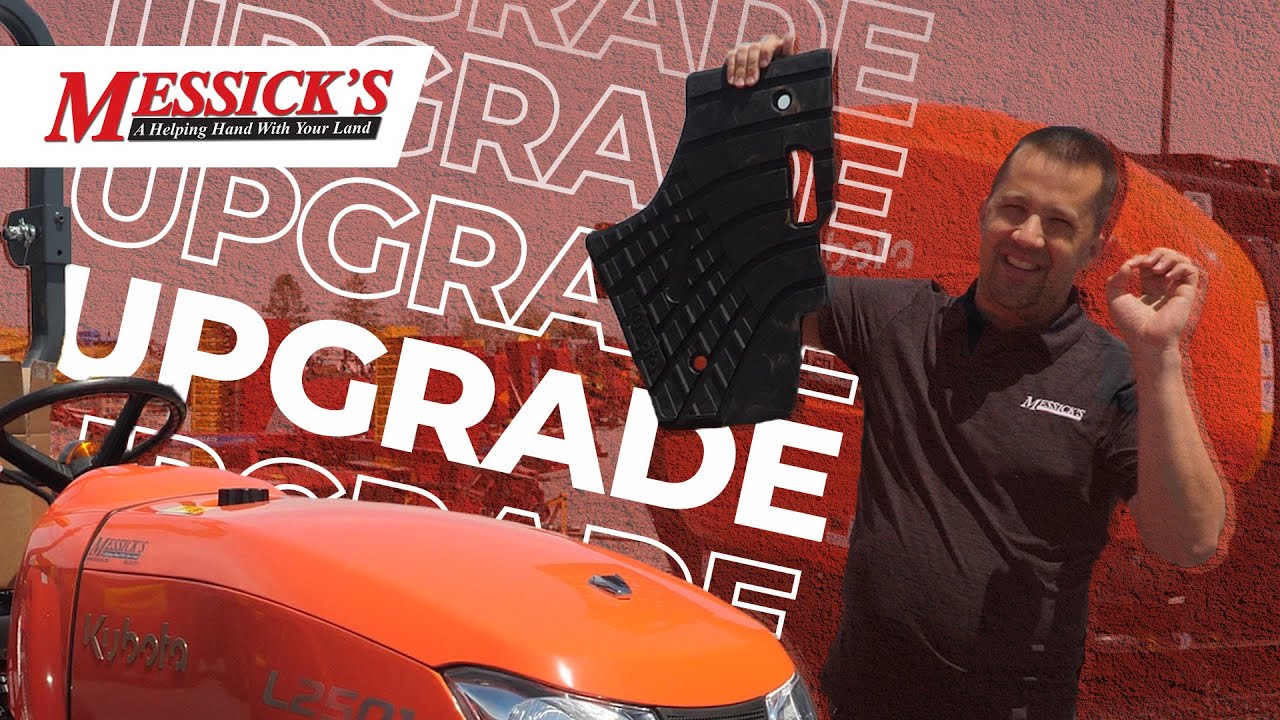 Upgrade your tractor with Rubber Floormats. L2501 L3301 L3901
