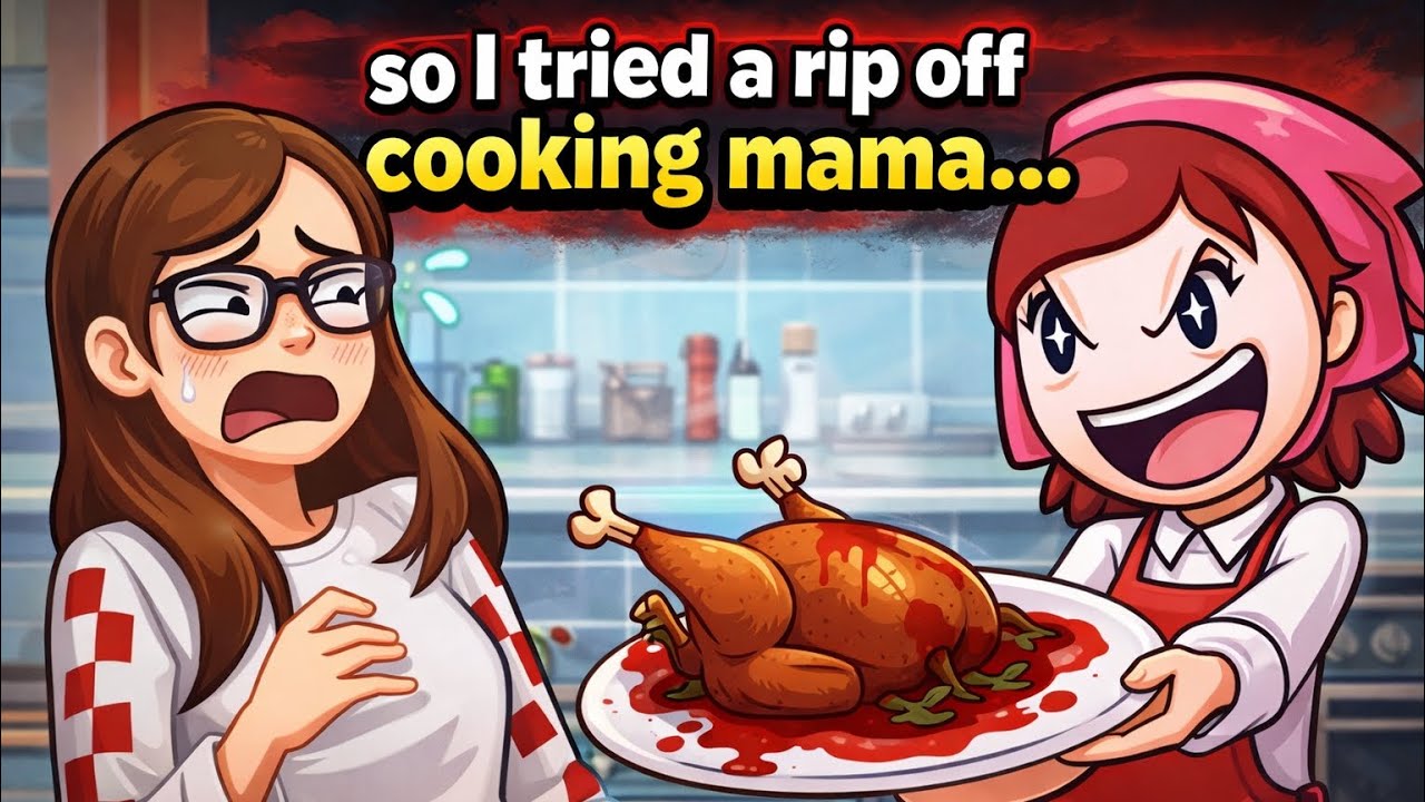 So i tried a rip off cooking mama game...