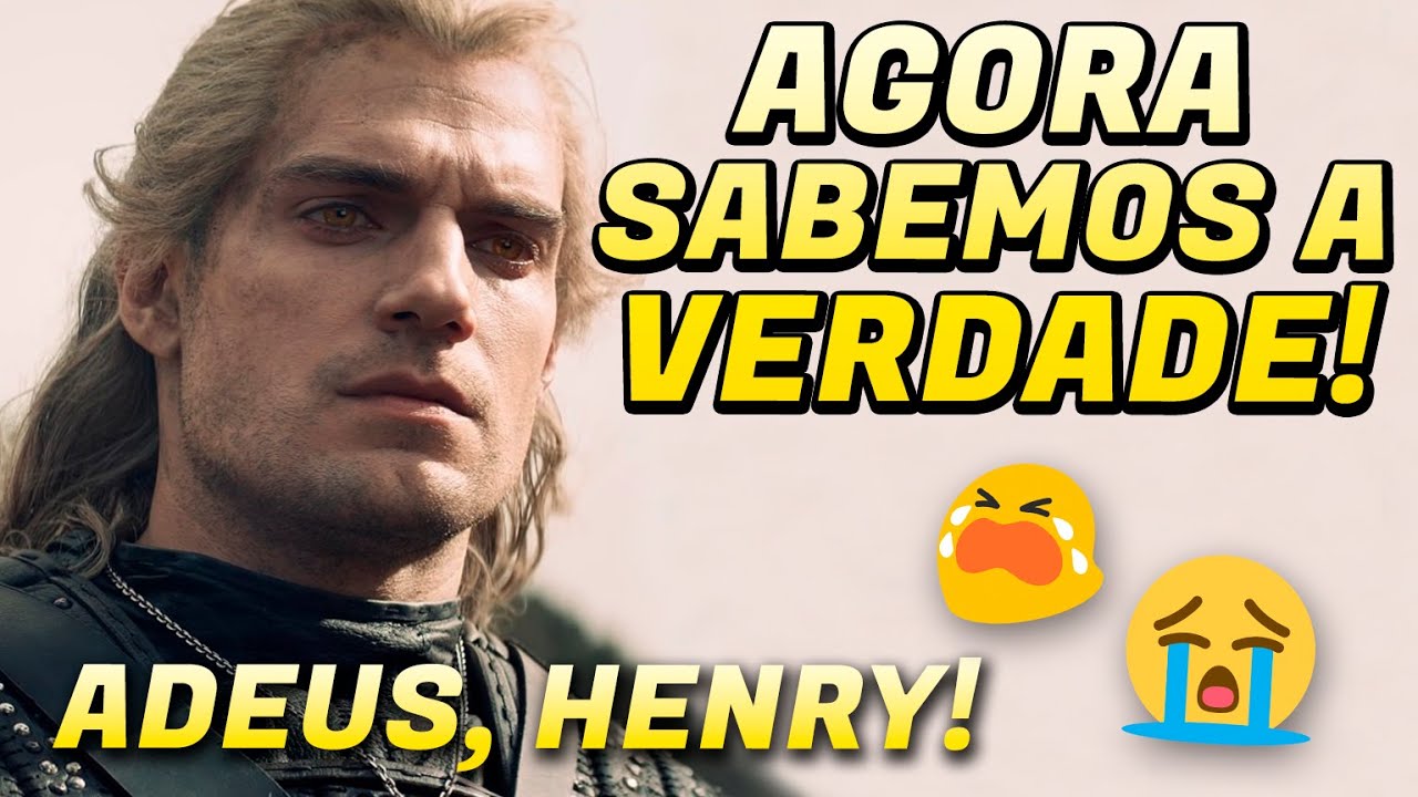 REVELARAM o MOTIVO OFICIAL que fez HENRY CAVILL sair da SÉRIE de THE WITCHER! Que VERGONHA, NETFLIX!