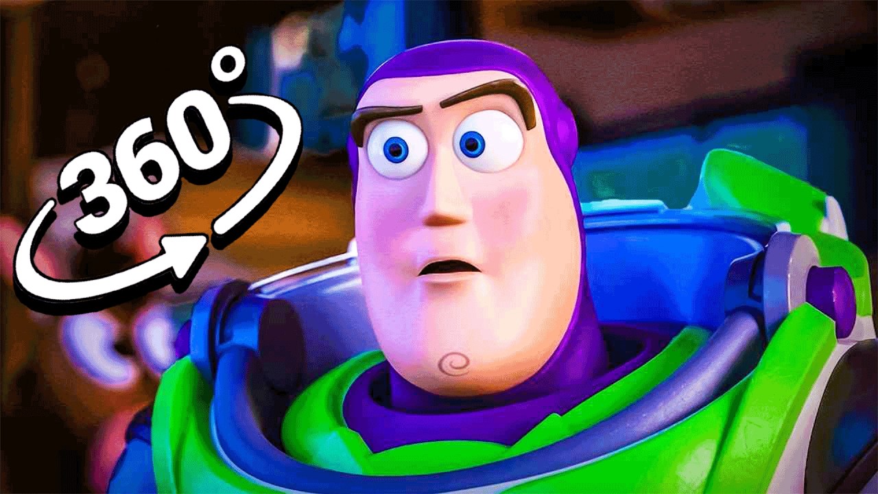 360&deg; Toy Story 5 Movie Collection! VR 4K