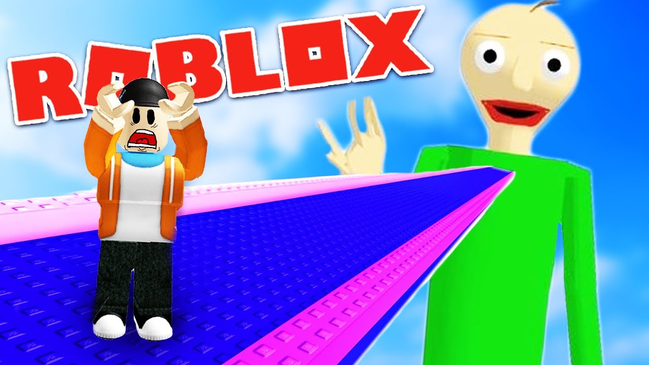 СБЕГАЙТЕ ИЗ СТРАННОГО ОББИ БАЛДИ! | Основы игры в Обби от Roblox Baldi