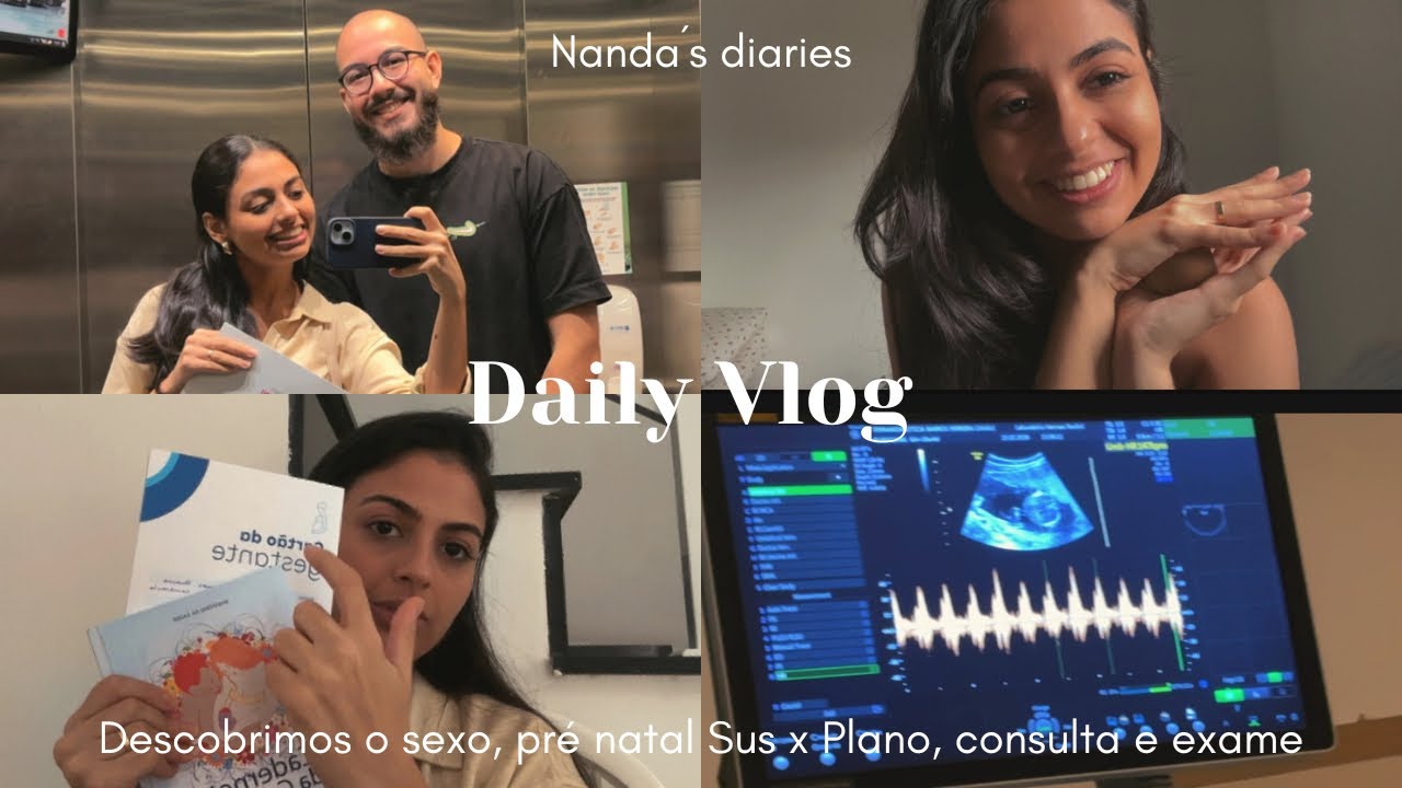 Grávida de 4 meses | Descobrimos o sexo, Pré Natal no SUS X Plano, dia de consulta e exame