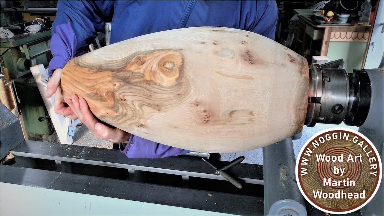 Woodturning - A GIANT Vase