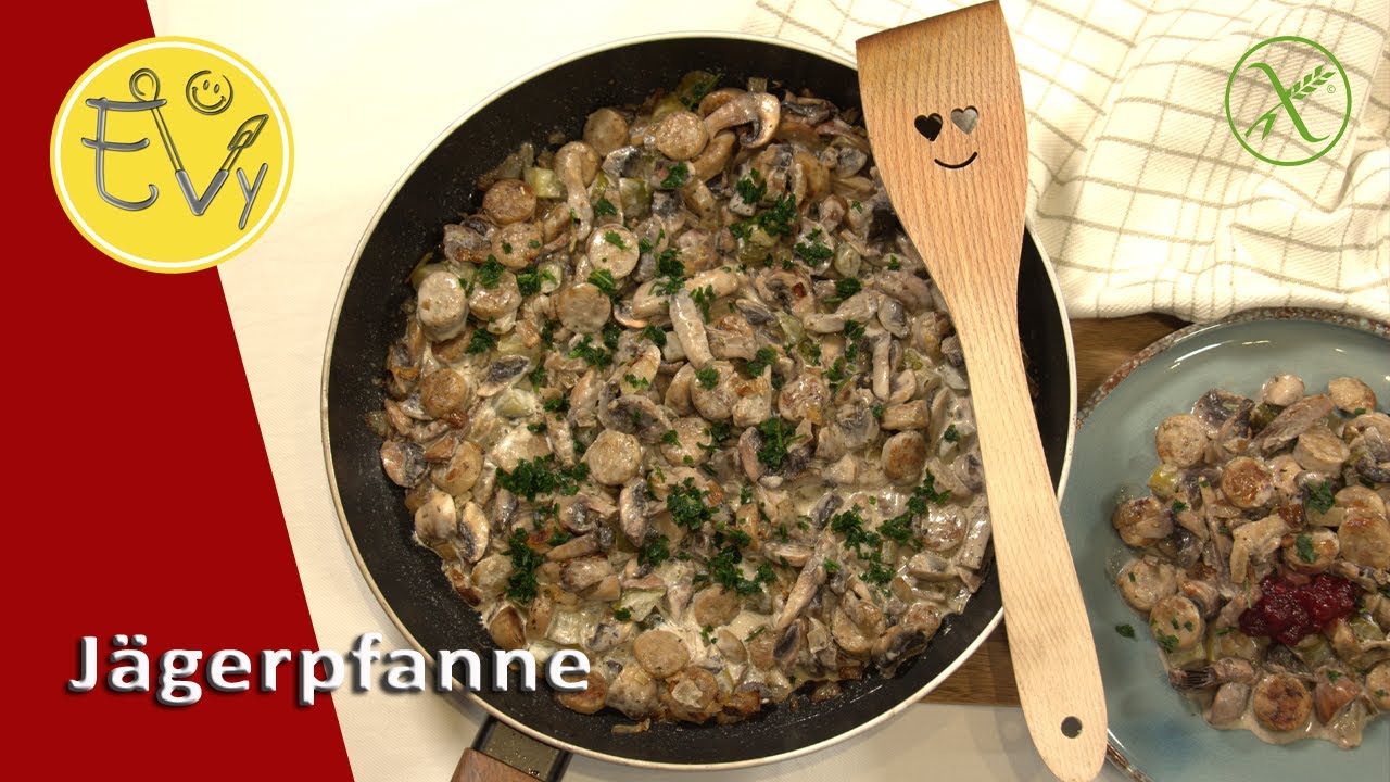 Schnelle Jägerpfanne - glutenfrei und lecker!