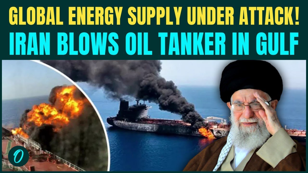 Iran SINKS US Tanker STARLINK| Iranian DRONES BOMB Oil Tanker Near Strait of Hormuz| BIG War ERUPTS