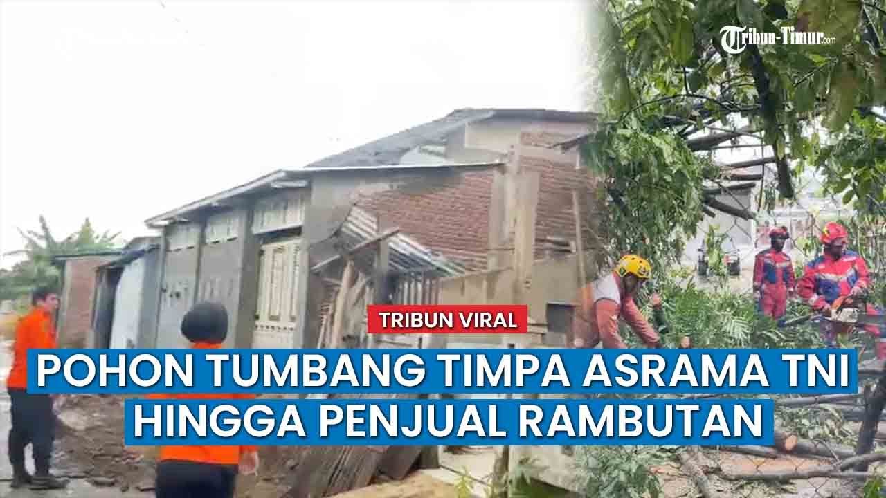 19 Rumah Terdampak Angin Kencang di Makassar