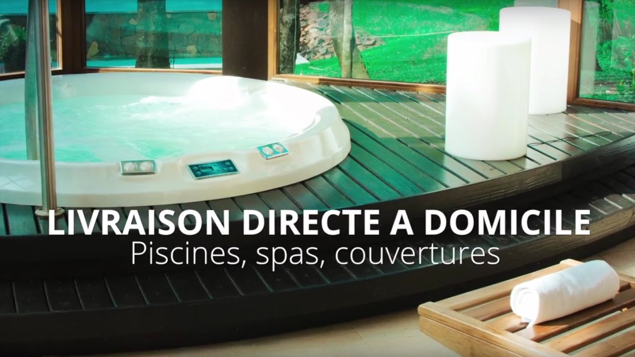 Livraison directe à domicile (LDD) de Piscines, Spas et Couvertures par Cargomatic transport
