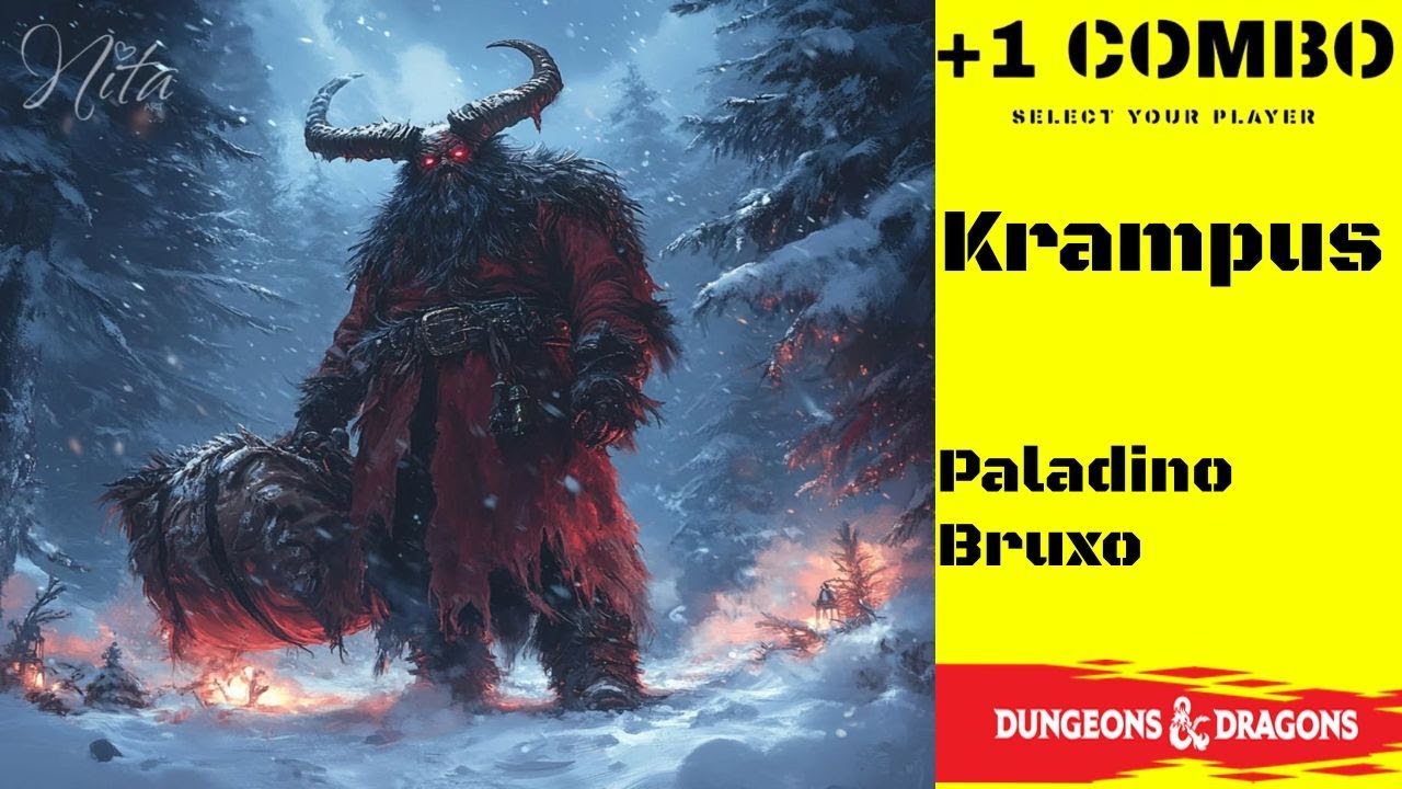 Npc Tbm Comba - Krampus para Dungeons and Dragons 2024