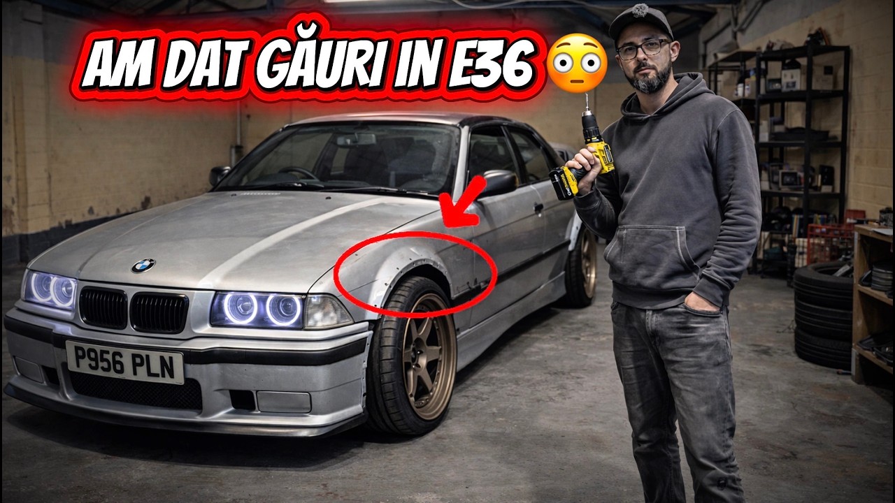 EP1. AM DAT GĂURI ÎN BMW-UL MEU E36… 😳 (Începe Restaurarea)