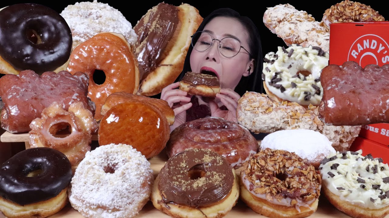 SUB)MUKBANG영화 아이언맨으로 유명한 랜디스 도넛 부산 광안리 오픈 Opened the famous Landy's Donut in Gwangalli, Busan
