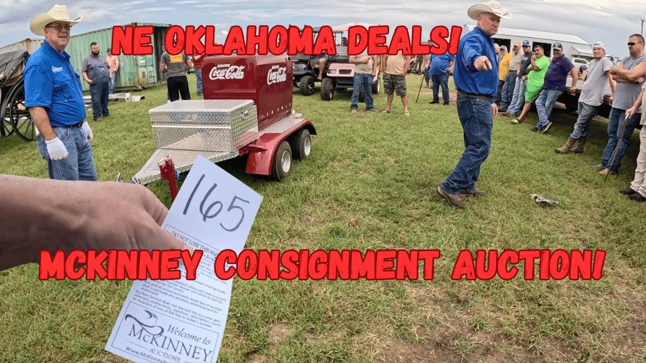 NE Oklahoma Deals to be had at McKinney Auctions!