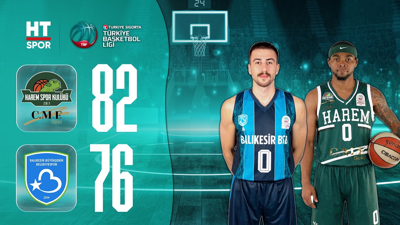 Cemefe Gold Harem Spor - Balıkesir B&uuml;y&uuml;kşehir Belediyespor | TSTBL