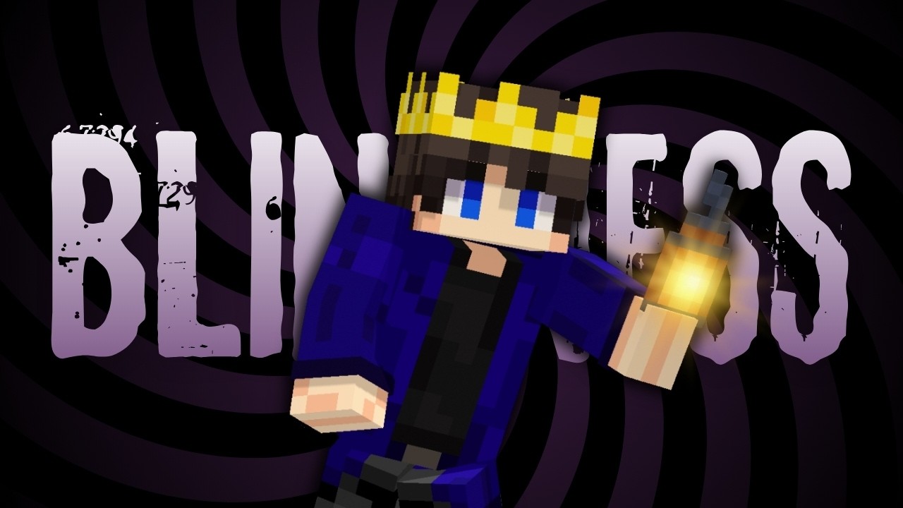 NIC NIE WIDZĘ – MINECRAFT Z EFEKTEM BLINDNESS