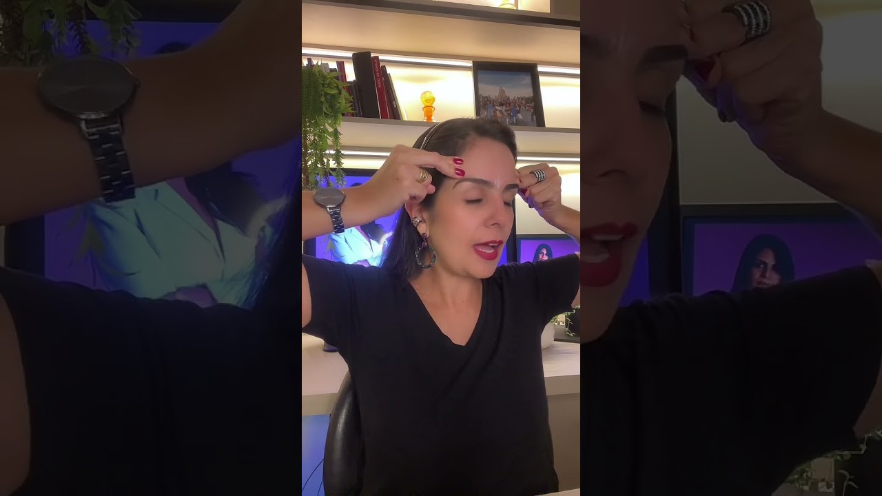 Massagem para acabar com as Rugas da Glabela