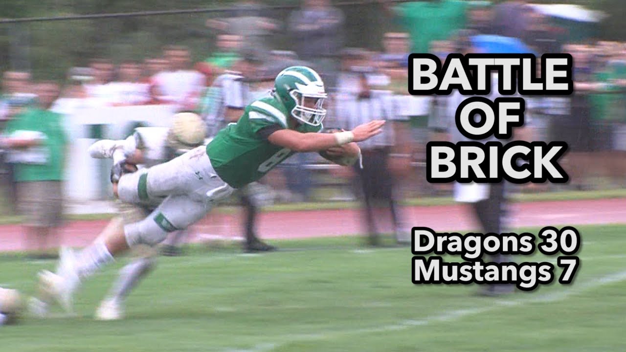 Brick Township 30 Brick Memorial 7  | Dragons 6th win in a row vs rival