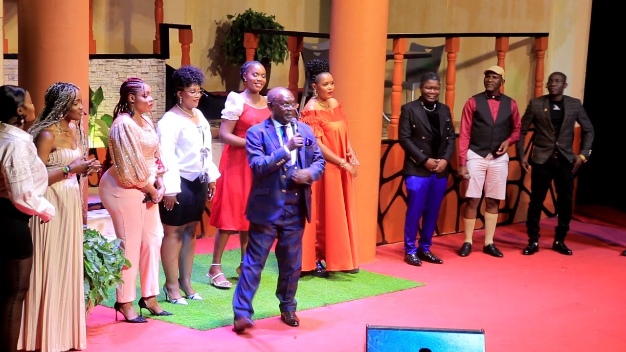AROMATIC ENTERTAINMENT NE BAKAYIMBIRA DRAMATORS ON ONE STAGE