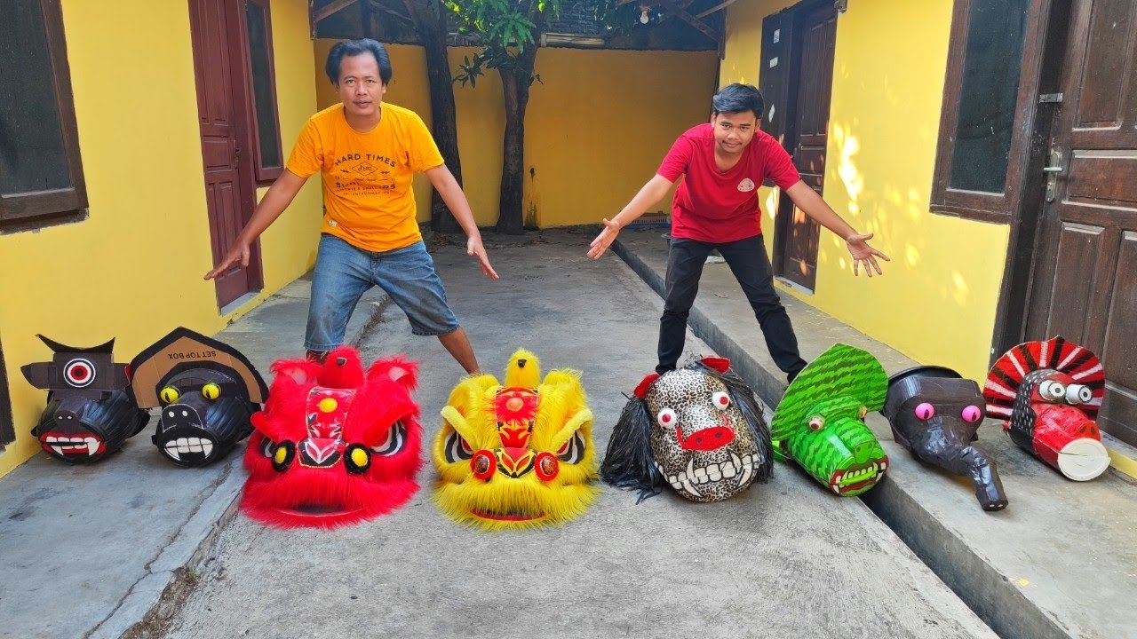 BARONGAN MACANAN BARONGAN KARDUS BARONGAN BARONGSAI KECIL BARONGAN DEVIL OMPONG BARONGAN UNIK PART 2