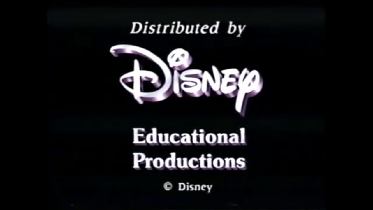 Disney Educational Productions Logo (Rare Text-Only Variant)