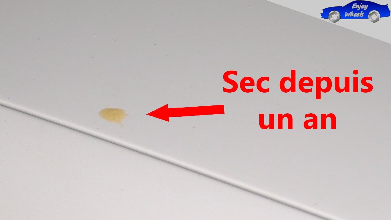 Comment enlever de la résine ou de la sève complètement sèche sur votre carrosserie ?