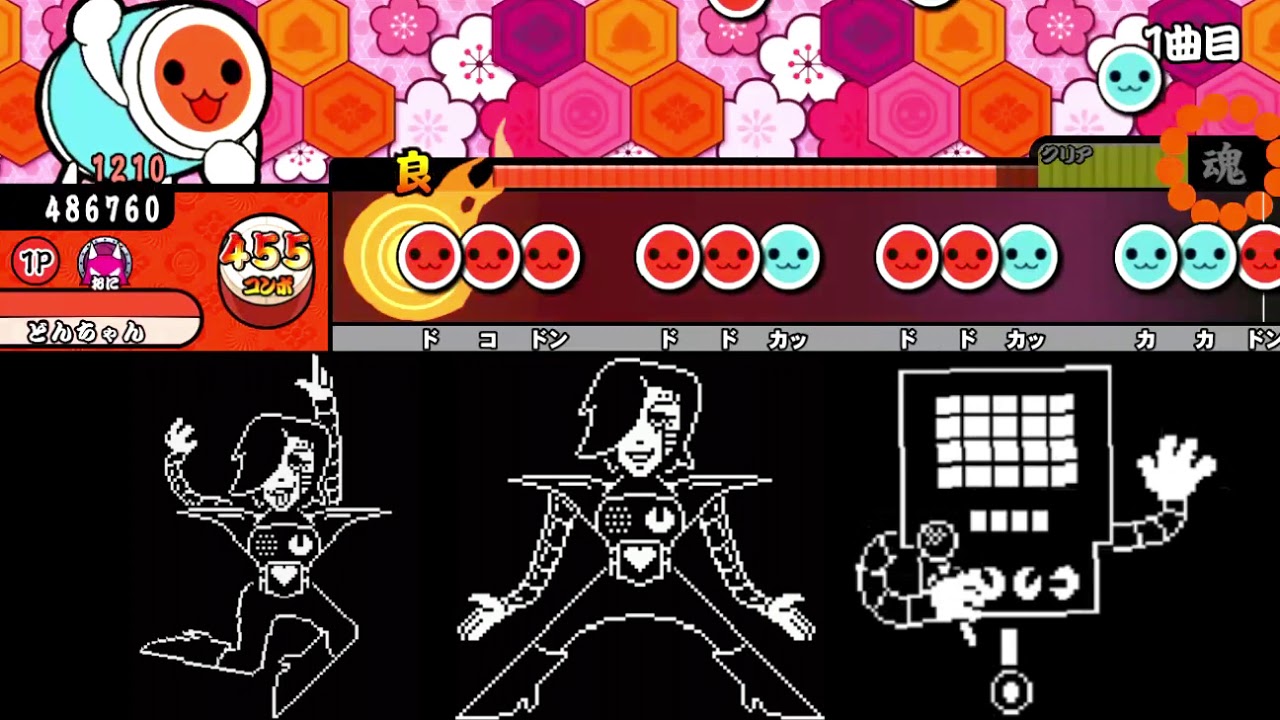 【Taiko Fanmade #17】Death by Glamour【Undertale × Taiko】