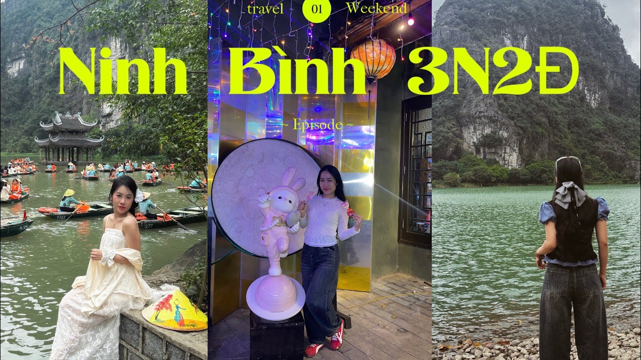 Ninh Bình Travel Vlog | Chuyến đi du xuân hoà mình thiên nhiên🍀🌿🌲