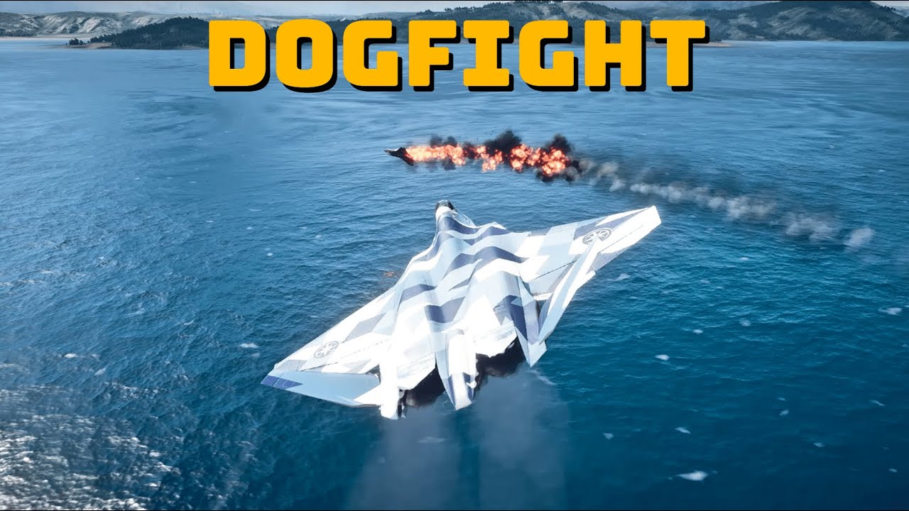 T/A-30 Compass VS KR-67 Ifrit Dogfighting | Nuclear Option