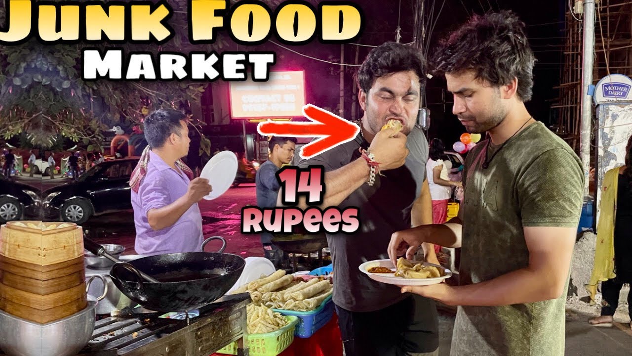 Chandigarh ki Cheapest Street Food Market Ft.@Rohit Bamola | DAILY VLOGS |