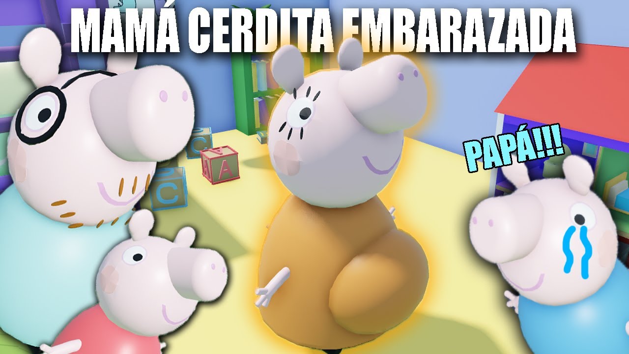 MAMÁ CERDITA ESTÁ EMBARAZADA! | Peppa pig rp