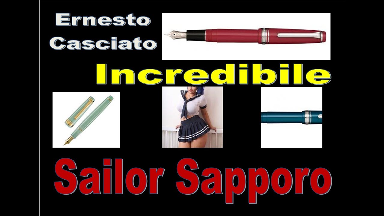 Sailor Sapporo Professional Gear Slim 14k Stilografica - Ernesto Casciato - CSR Fountain Pen