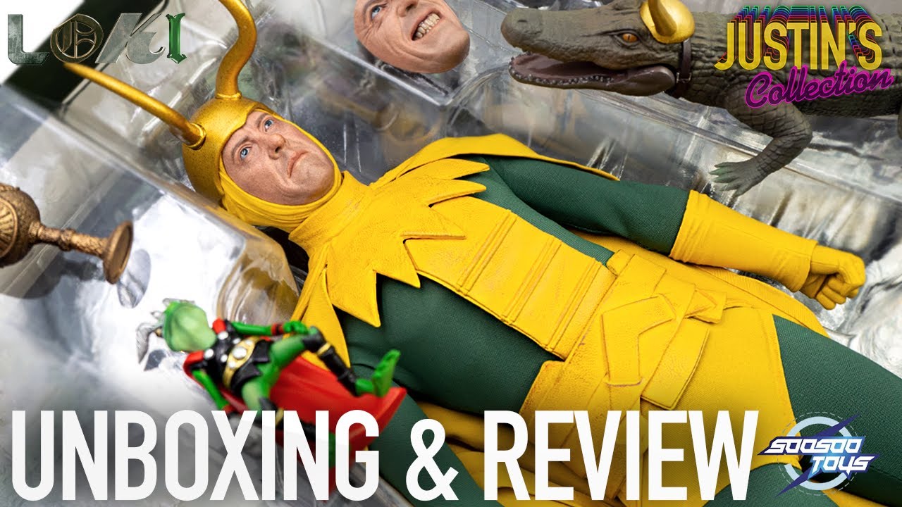 Classic Loki SooSoo Toys Classic Trickster 1/6 Scale Figure Unboxing & Review