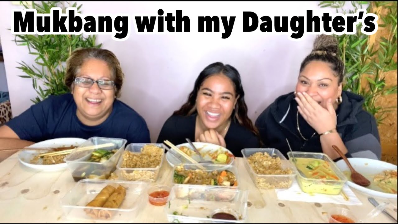 THAI FOOD MUKBANG WITH SHARON & CHULLORA | #Polytube