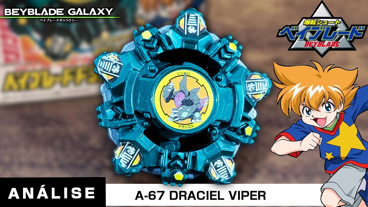 Análise A-67 DRACIEL V [Beyblade]