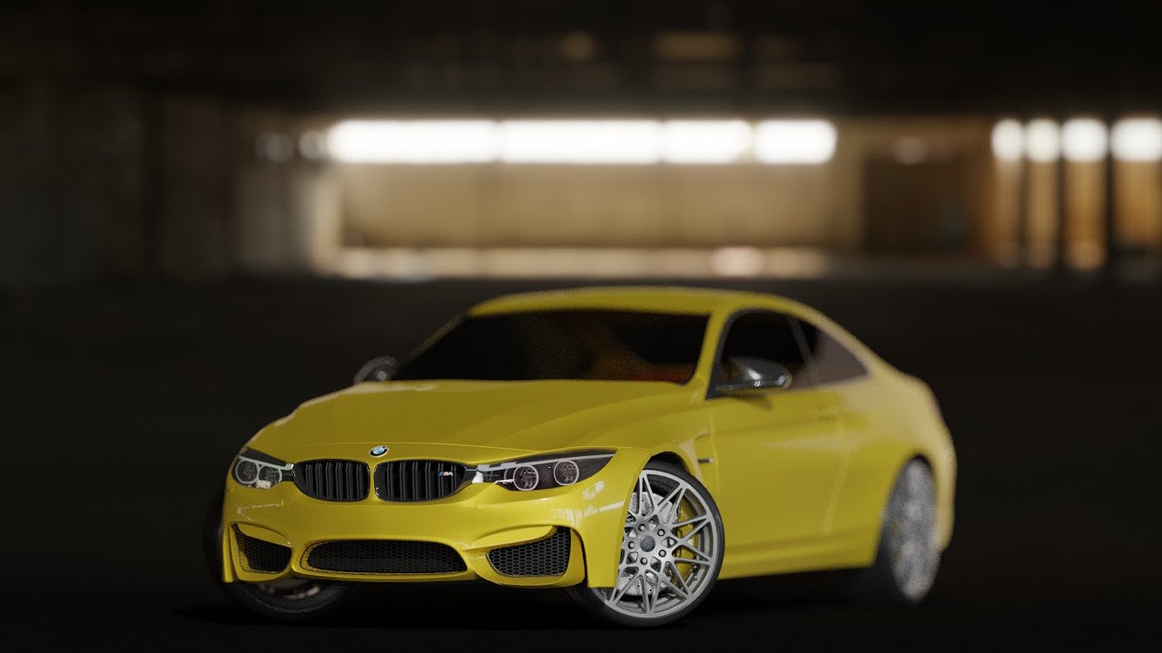 BMW M4 f82 (3D-model)