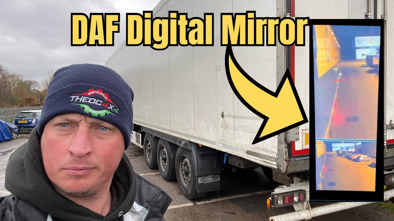 Whats it like using a daf digital mirror vlog#3