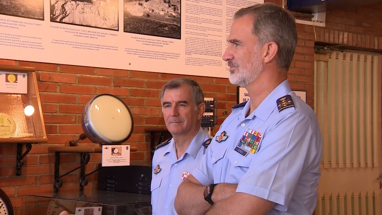 El Rey visita la Base Aérea de Torrejón de Ardoz (Madrid)